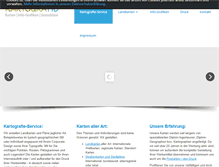 Tablet Screenshot of landkarten-erstellung.de